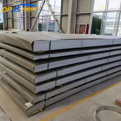 AISI ISO Certified Stainless Steel Sheeting Plate 1000mm-6000mm 1 Ton MOQ 2B 8K